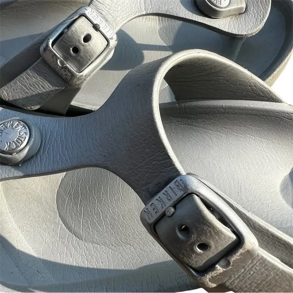 Birkenstock Kids Silver Sandals 2 - Picture 3 of 8